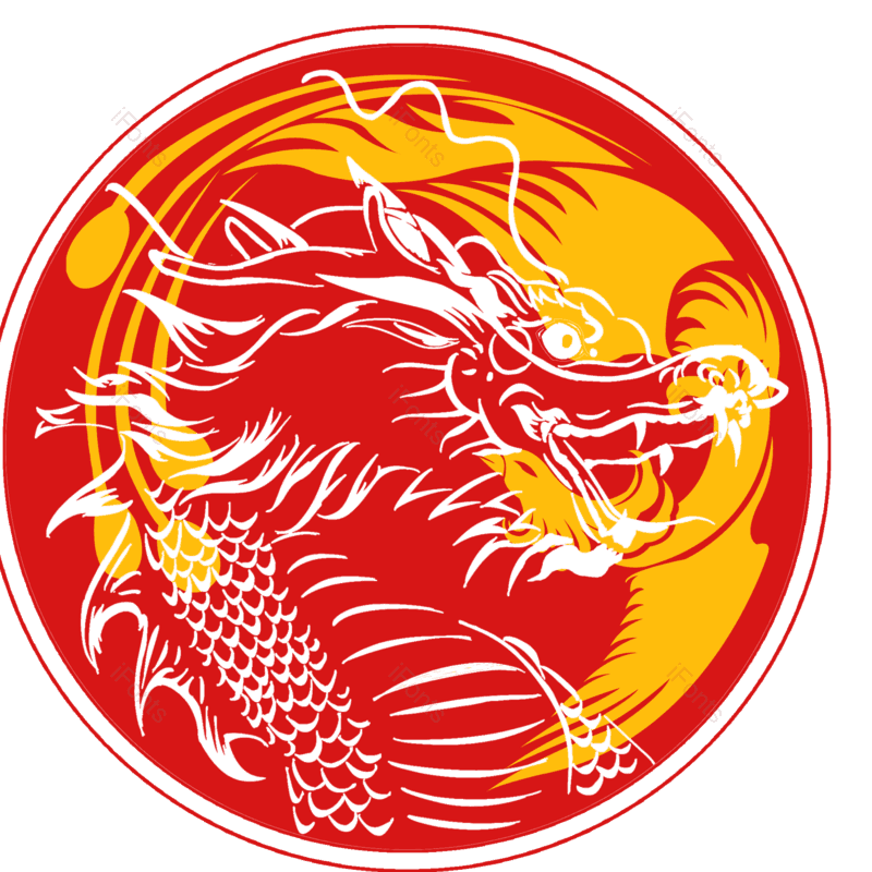 插画图片,中国元素,图腾PNG,纹样免抠素材